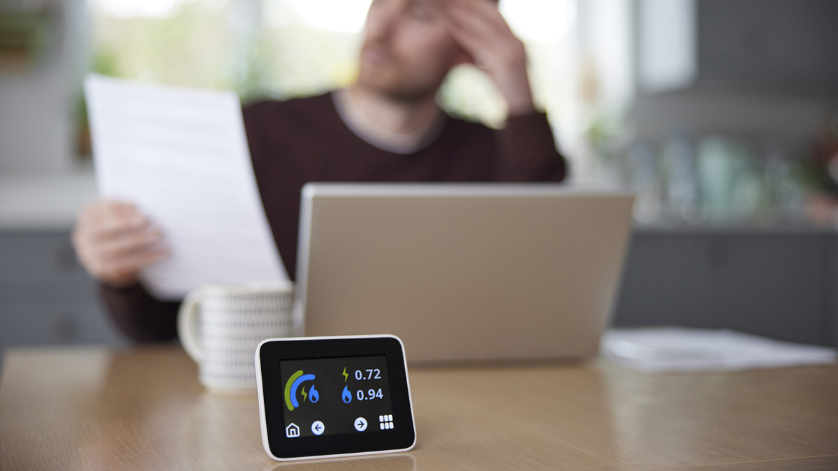 Digitale meter om je energieverbruik bij te houden